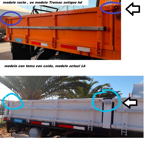 KIT  BARANDAS LATERALES  13.5 MTS BLANCO FB MOD LB