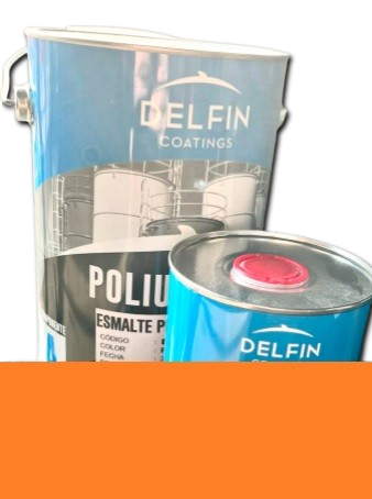 ESMALTE POLIURETANO NARANJO INTERNACIONAL TREMAC T24
