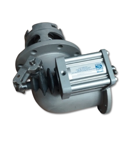 VAL. FONDO C/ACTUADOR NEUMATICO ZEGLA 316 4 PULG INOX