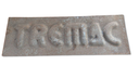 PLACA METALICA TREMAC