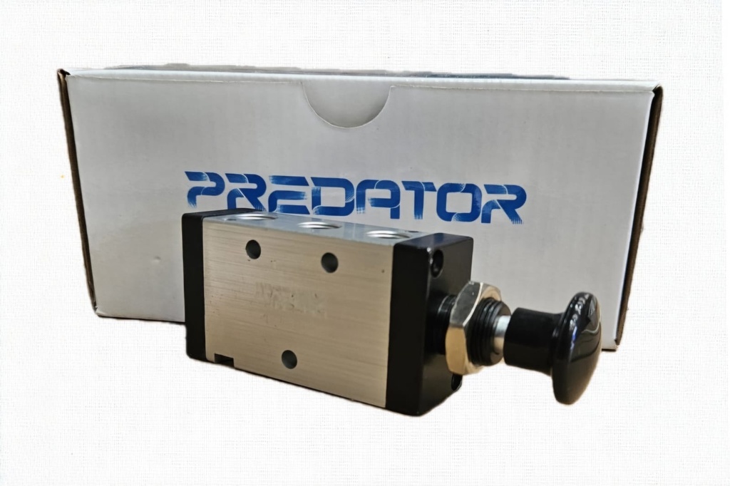 VALV NEUMAT. 5/2 1/8 PILOT.(CHUPETE) T24