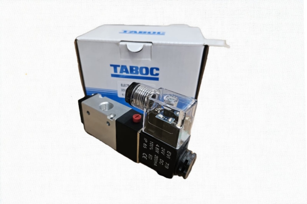 ELECTROVALVULA 1/4 NPT 3/2VIAS 24 VOLT. T24
