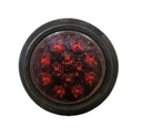 FOCO LED ROJO 4 PLG 1/4** C/D