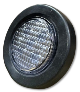 FOCO 2,5 BLANCO CON BORDE GOMA T26