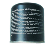 FILTRO SECADOR DE AIRE NEGRO WABCO DAF/MAN/MB T26