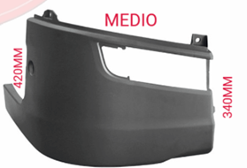 PUNTA DE PARACHOQUE LADO DERECHO MEDIO 420MM NEW SCANIA NTG