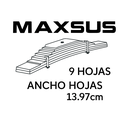 PAQUETE DE RESORTES 9H 5 1/2(13,97) MXS (6)