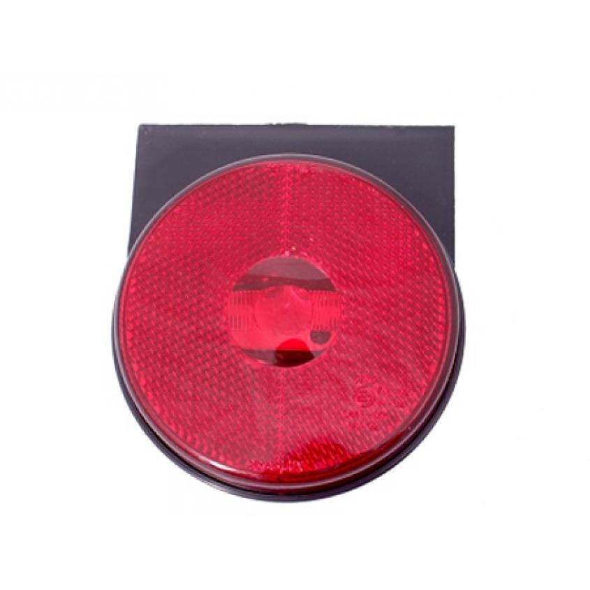 FOCO LAT LED C/SOPORTE ROJO 12/24V LB