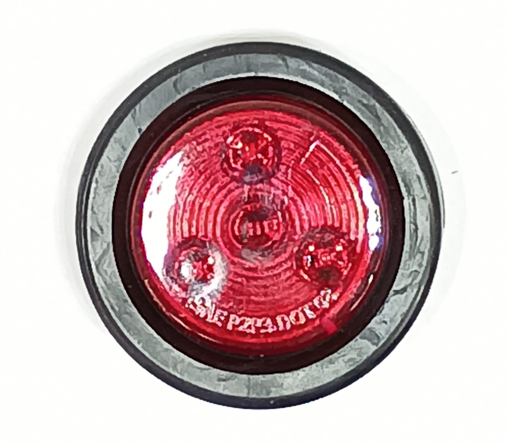 FOCO LATERAL ROJO LED 2 PULG