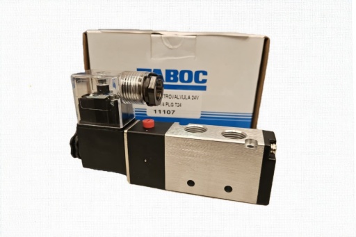 [3530-11107] ELECTROVALVULA 24V 5/2 1/4 PLG  T24