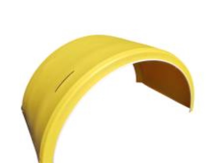 [3538-11132] TAPABARRO 1 EJE AMARILLO PARLOK
