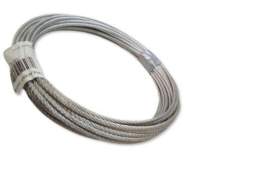 [3559-11248] CABLE ACERO  20MT PUL 6.35mm