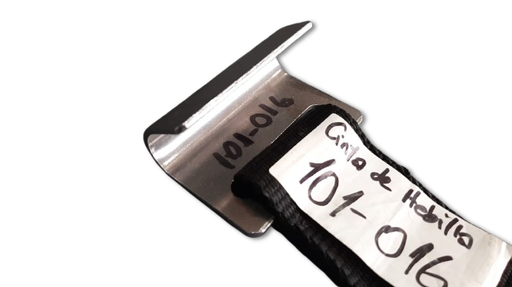 [4523-11918] CINTA DE HEBILLA INOX.C/GANCHO SIDER