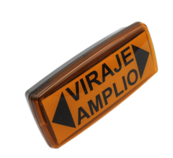 [3506-12569] FOCO VIRAJE AMPLIO KED 12/24V/CON CHICOTE 2 VIAS 140MM