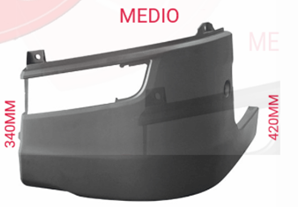 [4598-13118] PUNTA DE PARACHOQUE LADO IZQUIERDO MEDIO 420MM NEW SCANIA NTG
