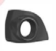 [4588-13140] BASE PLASTICA FOCO AUXILIAR LADO DERECHO VW CONSTELLATION