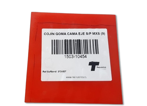 [1503-10454] PASTILLA  EJE S/P MXS (9) 13.4 x 13 X 1.8 cm