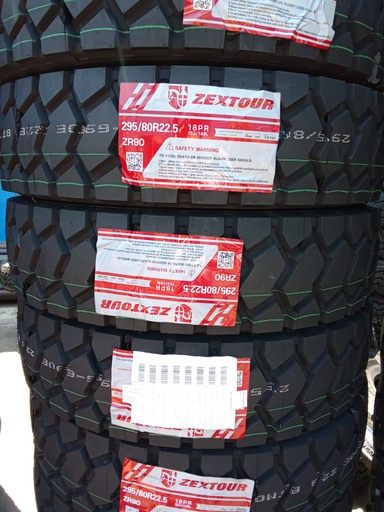 [2005-10761] NEUMATICO TRACCIONAL (ZR90)  295/80R22.5   FAENA -TIERRA