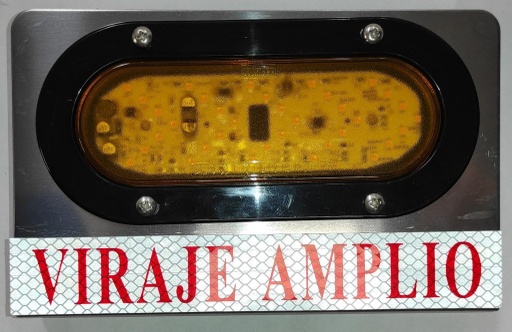 [3505-10874] SOPORTE FOCO C/FLECHA ACERO INOX.