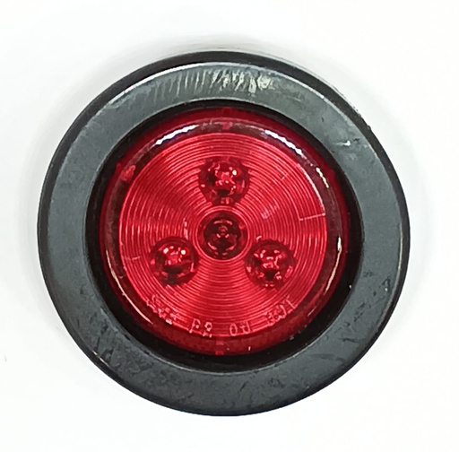 [3506-10927] FOCO LATERAL ROJO LED  2 1/2 PLG 